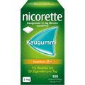 NICORETTE Kaugummi 2 mg freshfruit 105 St PZN 01639595