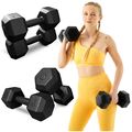 Trex Sport Hanteln Set Kurzhanteln 2er Set 10 kg (2x5 kg) Hanteln Dumbbell Set