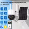 4MP Solar Kamera FUNK ÜBERWACHUNGSKAMERA Outdoor WLAN WIFI IP CAMERA  AUßEN DE 