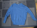 blauer klassischer Strickpullover, Größe XL, tchibo