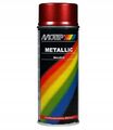 Metallic Lackspray Sprühdose MOTIP 400ML ROT Glänzend