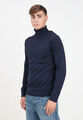 SELECTED HOMME Strick Und Strickjacke Herren Blau Jersey Hals Hoch Pullover D