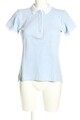 BRIAN & BARRY Polo-Shirt Damen Gr. DE 40 blau-weiß Casual-Look