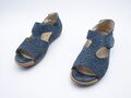 waldläufer Damen Sandale Sandalette Freizeitschuh blau Gr 39 EU Art 24940-30