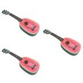  3 PCS Ukulele-Konzert Kleine Hawaiianische Gitarre Konzertukulele