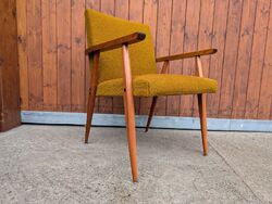 Designer Sessel Retro Lounge Easy Chair 60er Vintage 60s Danish Modern orange