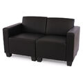 Modular Zweisitzer Sofa Couch Lyon Kunstleder