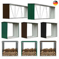 Brennholzlager Kaminholzunterstand Brennholzregal Holzlager Mehrere Auswahl Neu