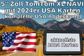 5 Zoll TomTom XL Navi mit neuen USA Karten 2024 GPS für Urlaub Navigationsgerät