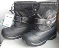 ALPINE PRO Tolle Outdoor Winter Schnee SKI Stiefel Schuhe Gr.33/34 Schwarz NEU