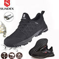 Herren Sicherheitsschuhe Mit Stahlkappe Arbeitsschuhe Sneaker Sportliche Schwarz