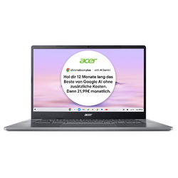 Acer Chromebook Plus 515 Touchscreen CB515-2HT Grau