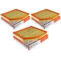 3x MAHLE / KNECHT LX 982 Luftfilter Air Filter