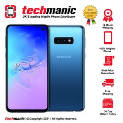 Samsung Galaxy S10e SM-G970 – 128 GB – prismenblau (entsperrt) Smartphone – Klasse A