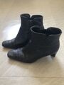 Gabor Damen Stiefelette Ankle Boots Booties Gr. 3.5 (36) Leder *schwarz *Super