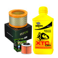 Kit tagliando Bardahl XTC C60 15W50 filtro olio aria HifloFiltro HF151 HFA6102