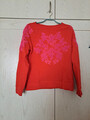 H&M Sweatshirt Pullover  Gr. XS Orange Pink