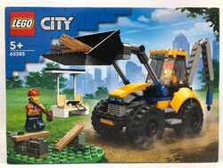 LEGO® City 60385 Radlader | Baustelle | mit 2 Minifiguren 148 Teile | Ab 5 Jahre