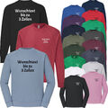 Classic Raglan Sweat bedruckt mit Ihrem Wunschtext Sweatshirt Sweater Pullover