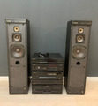 Pioneer HI FI Stereo Anlage Turm Musikanlage aus 5 Elementen mit Schneider Boxen