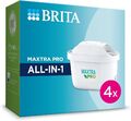 BRITA Maxtra Pro All-in-1 Water Filter Cartridge, Pack of 4, Original BRITA