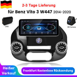 Für Benz Vito W447 14-2021 12.3" Android13 Autoradio GPS Nav WIFI 4G SWC KAM DAB