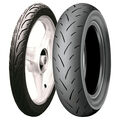 PAAR MOTORRADREIFEN DUNLOP 2.50-17 43P TT900 + 3.50-10 51J TT93 GP