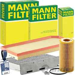 MANN FILTER INSPEKTIONSPAKET passend für 2.0 TFSI VW PASSAT B6 GOLF 5 AUDI A3 8P