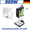 Tischbohrmaschine TB-2500 / 200-2500 U/min / 800 W / Standbohrmaschine 