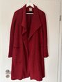 ZARA MANTEL, BURGUNDY, BURGUNDERROT, Gr. XS