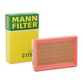 MANN-FILTER C 17 008 Luftfilter passend für PEUGEOT 108 für TOYOTA C-HR (AX10)