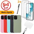 Handy Hülle iPhone 14 Pro Max 13 12 11 XS XR SE 8 7 Plus Mini Silikon Case Styx