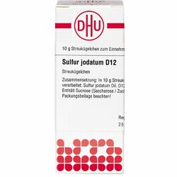 SULFUR JODATUM D 12 Globuli 10 g PZN04239181