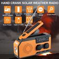 bank AM/FM NOAA Notfall-Radio Handkurbel Wetter Radio Dynamo Wind Up Solar