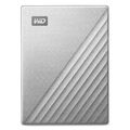 WD My Passport Ultra for Mac 5TB Silber Externe Festplatte, USB 3.2 Gen 1x1