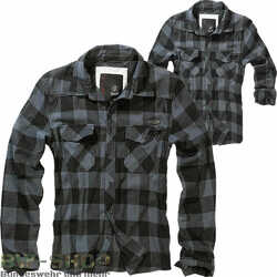 BRANDIT CHECK SHIRT LANGARM HOLZFÄLLERHEMD KARIERT HERREN HEMD FLANELL KARO WOOD