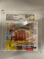VGA 85+ Gold Mint Nintendo 3DS - Super Mario Party The Top 100 -Neu & Sealed