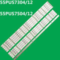 LED bars For Philips 55PUS5670/12 55PUS6704/12 55PUS7504/12 55PUS7304 55PUS6814