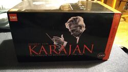 Herbert von Karajan complete EMI recordings vol. 1 orchestral, 88 CDs 