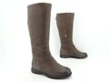 ECCO Schuhe Winter Stiefel Stiefeletten Boots Damen Gefüttert Gr. 36 Leder Braun