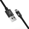 Micro USB Kabel Ladekabel Datenkabel Mikro für Samsung Huawei PS4 XBOX - Schwarz