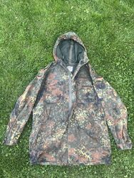 original Bundeswehr Parka Flecktarn BW Feldjacke Jacke Feldparka Armee gebr 