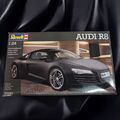 Revell 1/24 Audi R8 Modellbausatz Sportwagen Supersportwagen Set Maßstab 1:24 