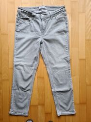 Wie neu! Cambio Piper Short Jeans grau Gr. 46