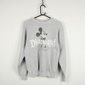 Vintage Disney Mickey Mouse Sweatshirt Klein Pullover Grafik Disneyland Hanes