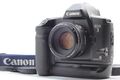 [N MINT] Canon EOS-3 SLR-Filmkamera mit BP-E1 und EF 50 mm f1.8 II-Objektiv...