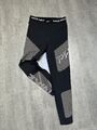 Nike Pro High Waist running Run Sport Leggings Pants Gr M Damen Women Schwarz