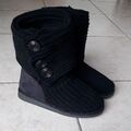 Damen  Boots Gestrickt Schwarz gebraucht Gr.39