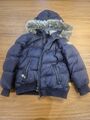 Steiff Jungen Winterjacke, dunkelblau  Größe 116