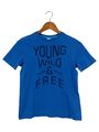 s.Oliver T-Shirt Kinder Gr. 140 Blau Young Wild & Free